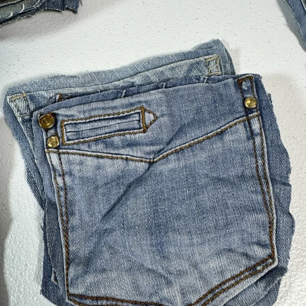 52 Denim Jean Back Pockets 26 Matching Pairs Sewing Quilting Crafts Upcycle